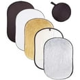 thumbnail image 1 of Felji 40x60 inches / 110x150 cm, 5-in-1 Photography Lighting Reflector/Diffuser Kit with Carrying Case, 1 of 1