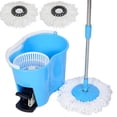 thumbnail image 1 of Felji Microfiber Spin Mop Easy Floor Mop with Bucket and 2 Heads, 1 of 4