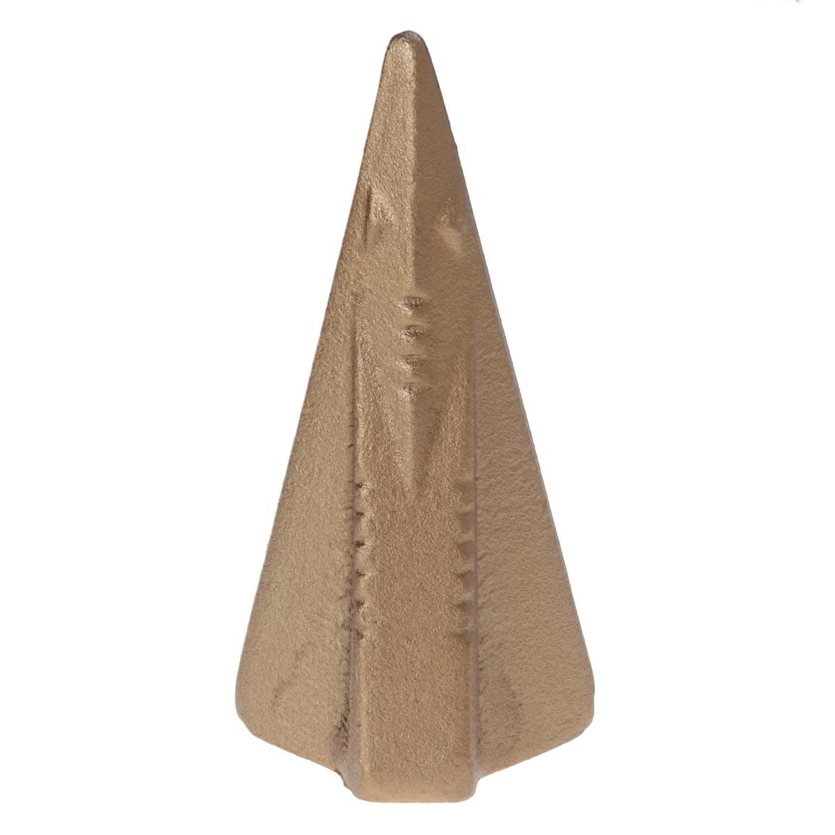 Felled Manual Log Splitter Wedge Diamond Wedge Steel Splitting Wedge Wood Wedge Wood Splitter