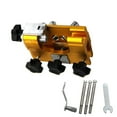 thumbnail image 1 of Fellers Small Engines Professional Chainsaw Sharpener with 3 Grinding Heads - Universal Fit for 4-22" Chains, Aluminum Alloy Construction, 8 oz, 1 of 1