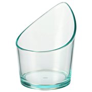 Fellii Mini Tasting Cups   Clear Plastic Appetizer & Dessert Servers, 2.4 oz, BPA-Free, Dishwasher Safe, Set of 12