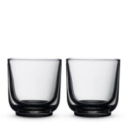 Fellow Pirch Cappuccino Cups 190 ml, Weighted Coffee Glasses, Smoke