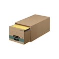 thumbnail image 1 of Fellowes STOR/DRAWER STEEL PLUS Extra Space-Savings Storage Drawers Letter Files 14" x 25.5" x 11.5" Kraft/Green 6/Ctn 1231101, 1 of 9