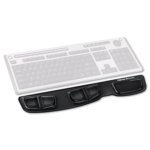 Fellowes Keyboard Palm Support with Microban Protection