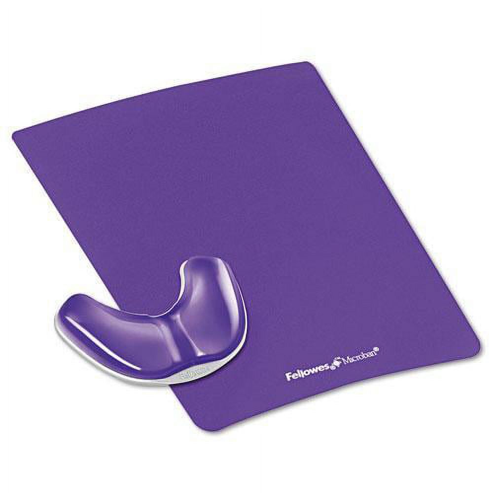 Fellowes 9183401 Gel Gliding Palm Support w/Mouse Pad, Purple - image 1 of 4