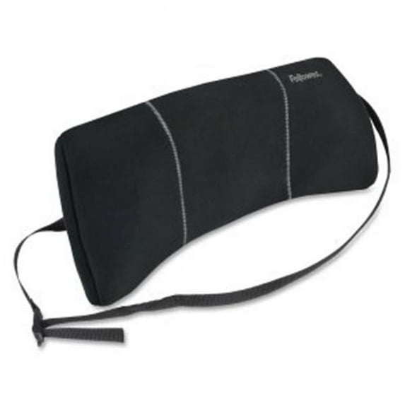 Fellowes 9190701 Lumbar Back Support, Black