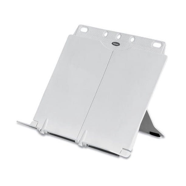 Fellowes BookLift Copyholder, One Book/Pad Capacity, Plastic, Platinum ...
