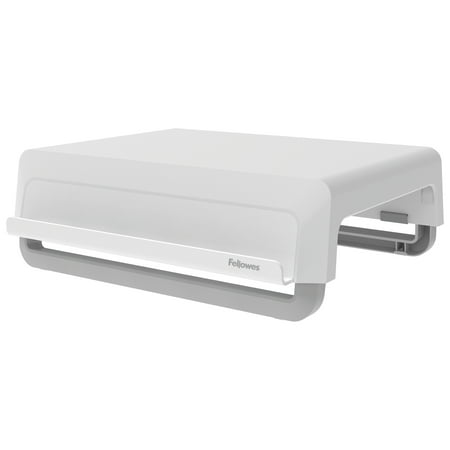 Fellowes - Breyta Adjustable Monitor Stand - White