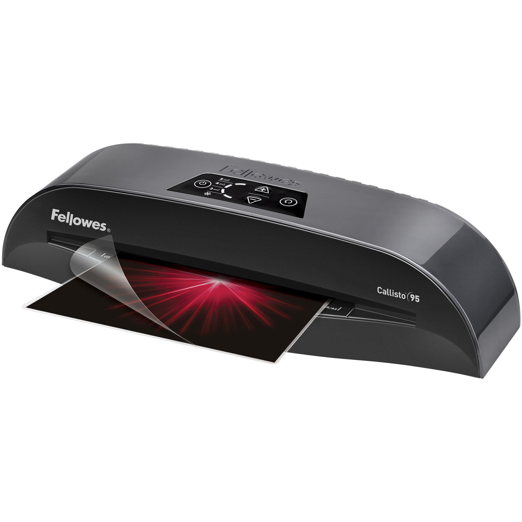 Fellowes Callisto 95 Laminator 9.5in, 3-5Mil Lamination Pouch Thickness