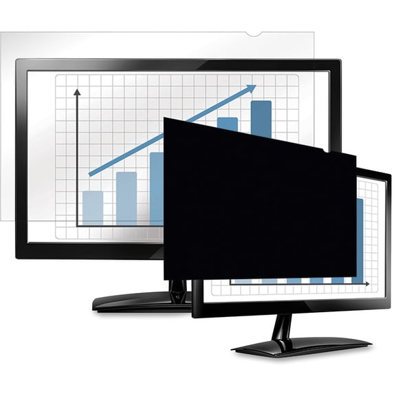 Fellowes 4816901 FELLOWES BLACKS OUT SCREEN IMAGE WHEN VIEWED FROM THE SIDE TO PREVENT PRYING EYES F