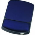 thumbnail image 1 of Fellowes Gel Wrist Rest and Mouse Rest, Sapphire/Black (98741), 1 of 5