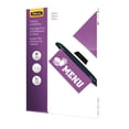 thumbnail image 1 of Fellowes Glossy Pouches - Menu, 3 mil, 50 pack, 1 of 4