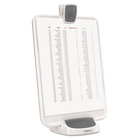 Fellowes I-Spire Series Document Lift, ABS Plastic, 100 Sheet Capacity, White/Gray -FEL9311501