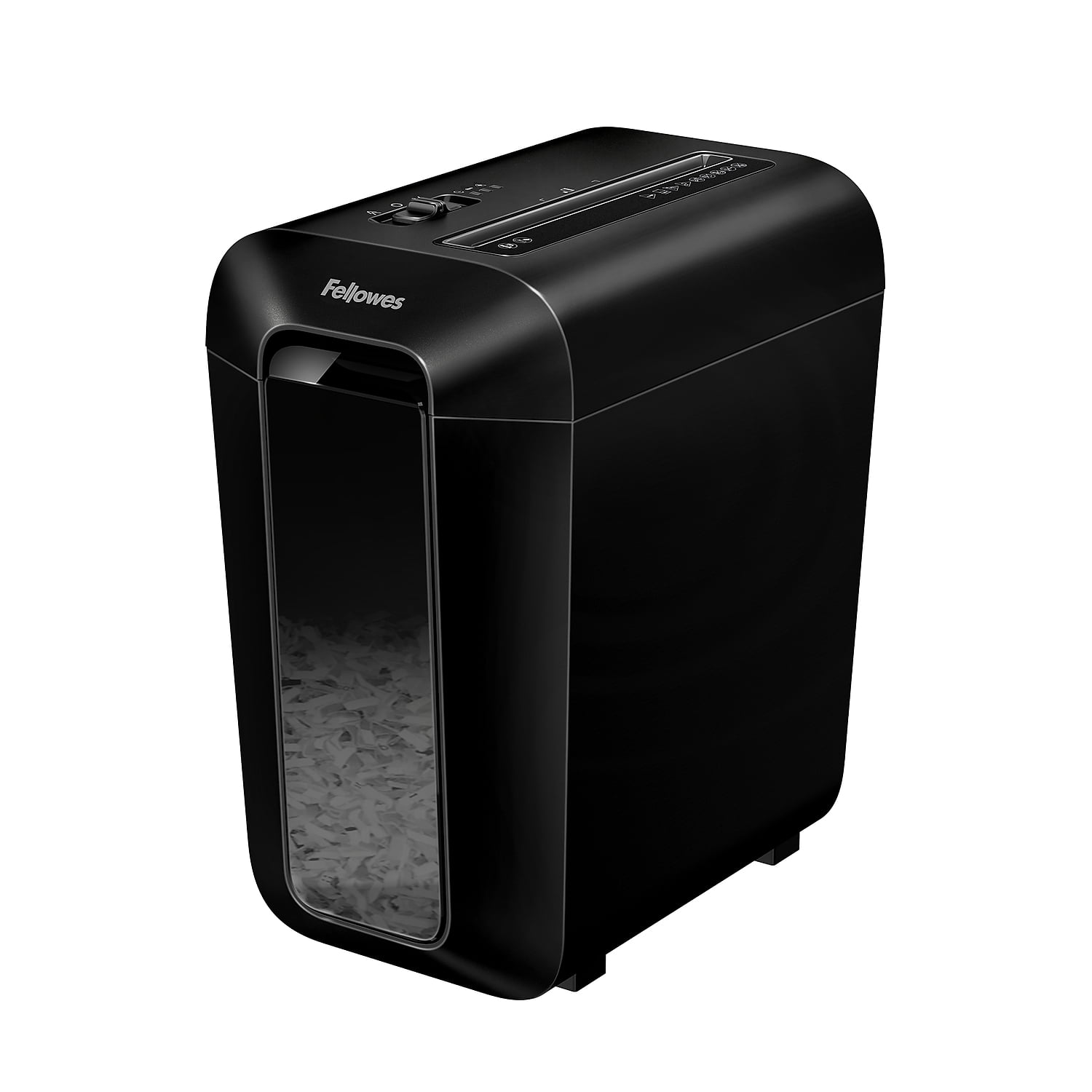 Fellowes Cross-cut Non-continuous Shredder, Black P-4, 10 per Pass, LX65
