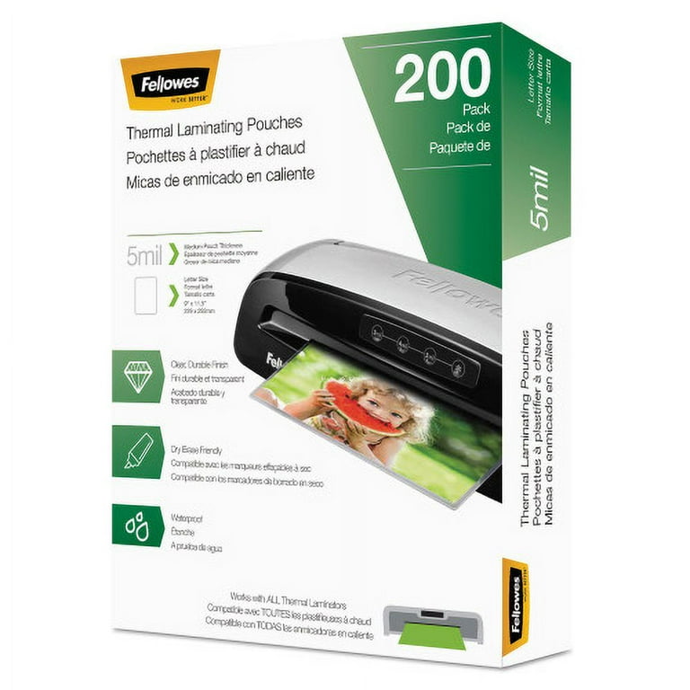 Laminating Pouches, 5 mil, 9 Laminating Pouches, 5 mil, 9
