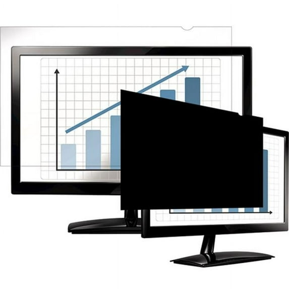 Fellowes Manufacturing 4816901 23.8 in. Widescreen LCD & Notebook, Privascreen Blackout Privacy Filter