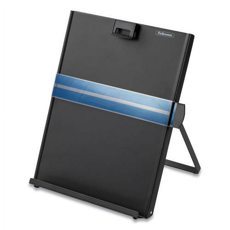 Metal Copyholder, 200 Sheet Capacity, Steel, Black Metal Copyholder, 200 Sheet Capacity, Steel, Black