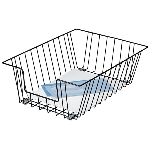FELLOWES METAL WIRE LEGAL DESKTOP ORGANIZATION PAPER TRAY, 5" DEEP