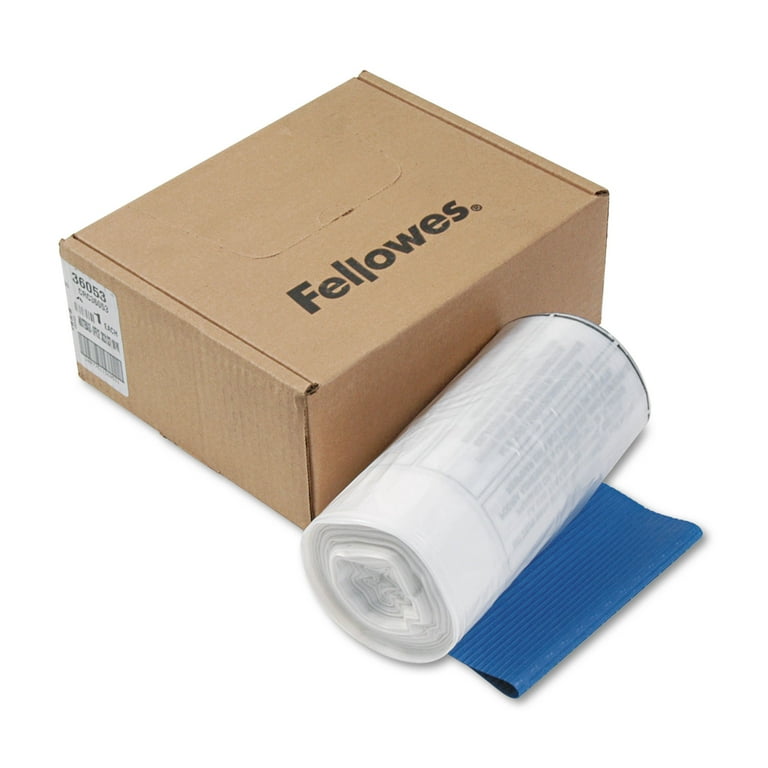 Shredder Waste Bags, 9 gal Capacity, 100/Carton Shredder Waste Bags, 9 gal Capacity, 100/Carton