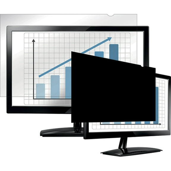 Fellowes PrivaScreen Blackout Privacy Filter - 27.0" Wide For 27" Widescreen LCD Monitor - 16:9 - Fingerprint Resistant, Scratch Resistant - TAA Compliant