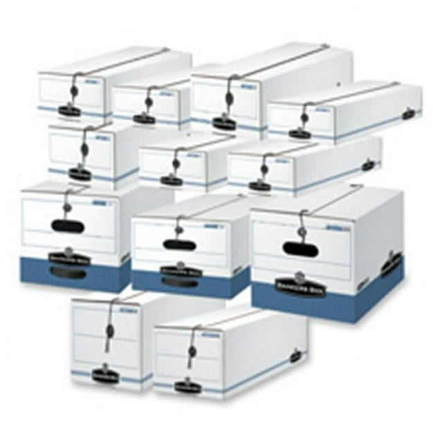 Fellowes Mfg. Co. FEL000 Storage File- Check-Vchr- 12-CT- WE-BE