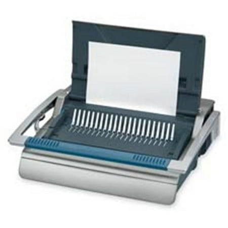 Fellowes Mfg. Co. FEL5218201 Manual Comb Binding Machine- 20-.88in.x17-.75in.x6-.50in.- Gray