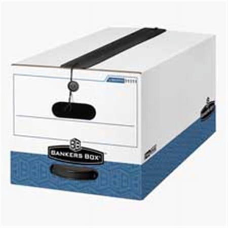 Fellowes Mfg. Co. Liberty Banker Box - White-Blue - Letter
