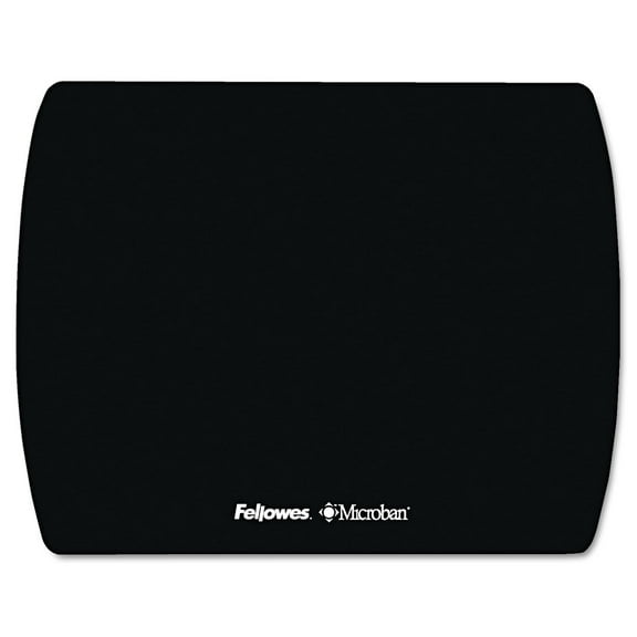 Fellowes Mfg. Co. Microban Ultra Thin Mouse Pad, Black