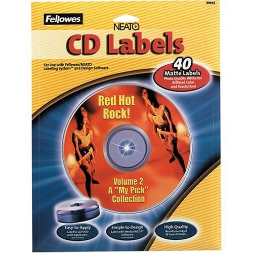 Fellowes NEATO CD/DVD Label