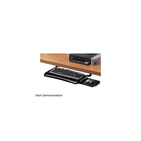 Fellowes Office Suites™ Underdesk Keyboard Drawer, Mount Type, with Accessories Included, Black