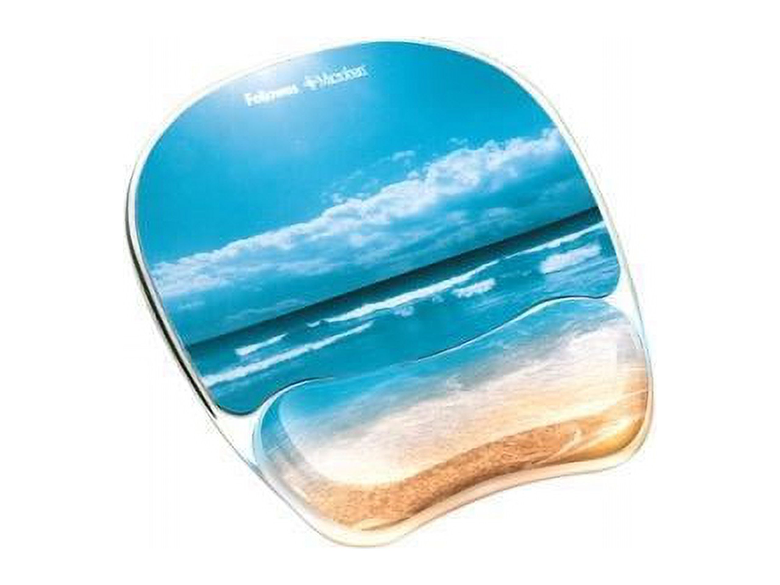 Fellowes Photo Gel Mouse Pad Wrist Rest with Microban Protection - image 1 of 3
