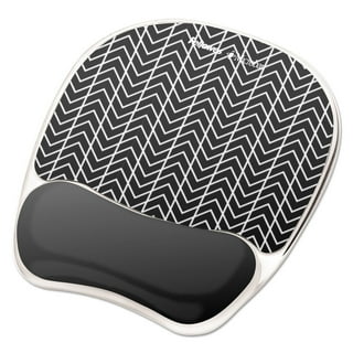 Photo Gel Mouse Pad with Wrist Rest with Microban Protection, 7.87 x 9.25, Chevron Design Photo Gel Mouse Pad with Wrist Rest with Microban Protection, 7.87 x 9.25, Chevron Design