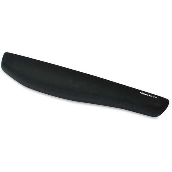 Fellowes PlushTouch Keyboard Wrist Rest - Black