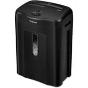Fellowes Powershred Cross Cut Manual Shredder, Black, 1 Pack
