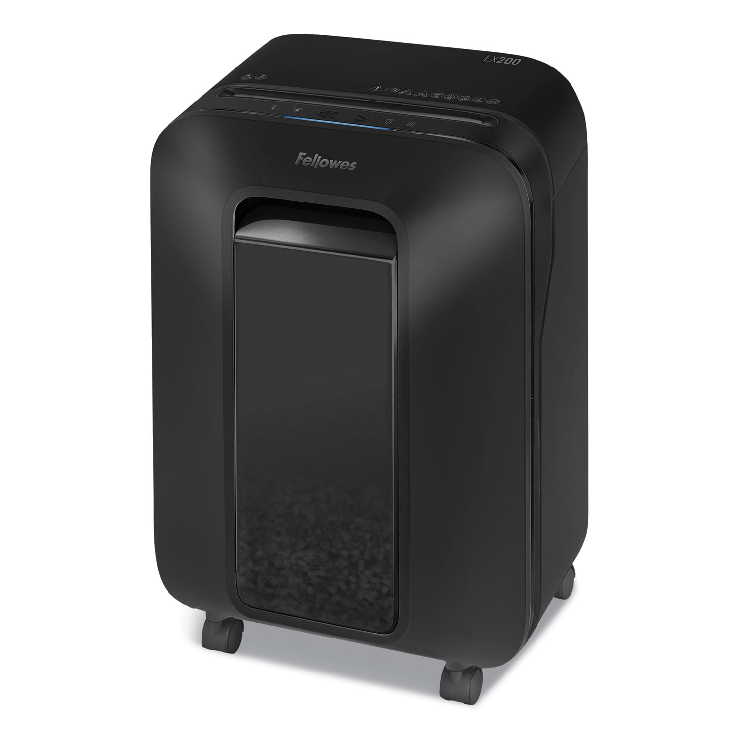 Fellowes Powershred LX200 Micro-Cut Paper Shredder, Black