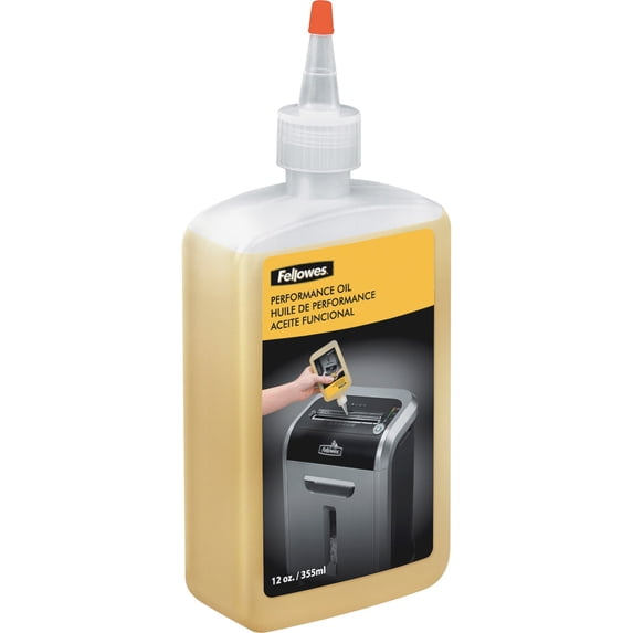 Fellowes Powershred Shredder Oil / Lubricant – 12 Oz. Bottle