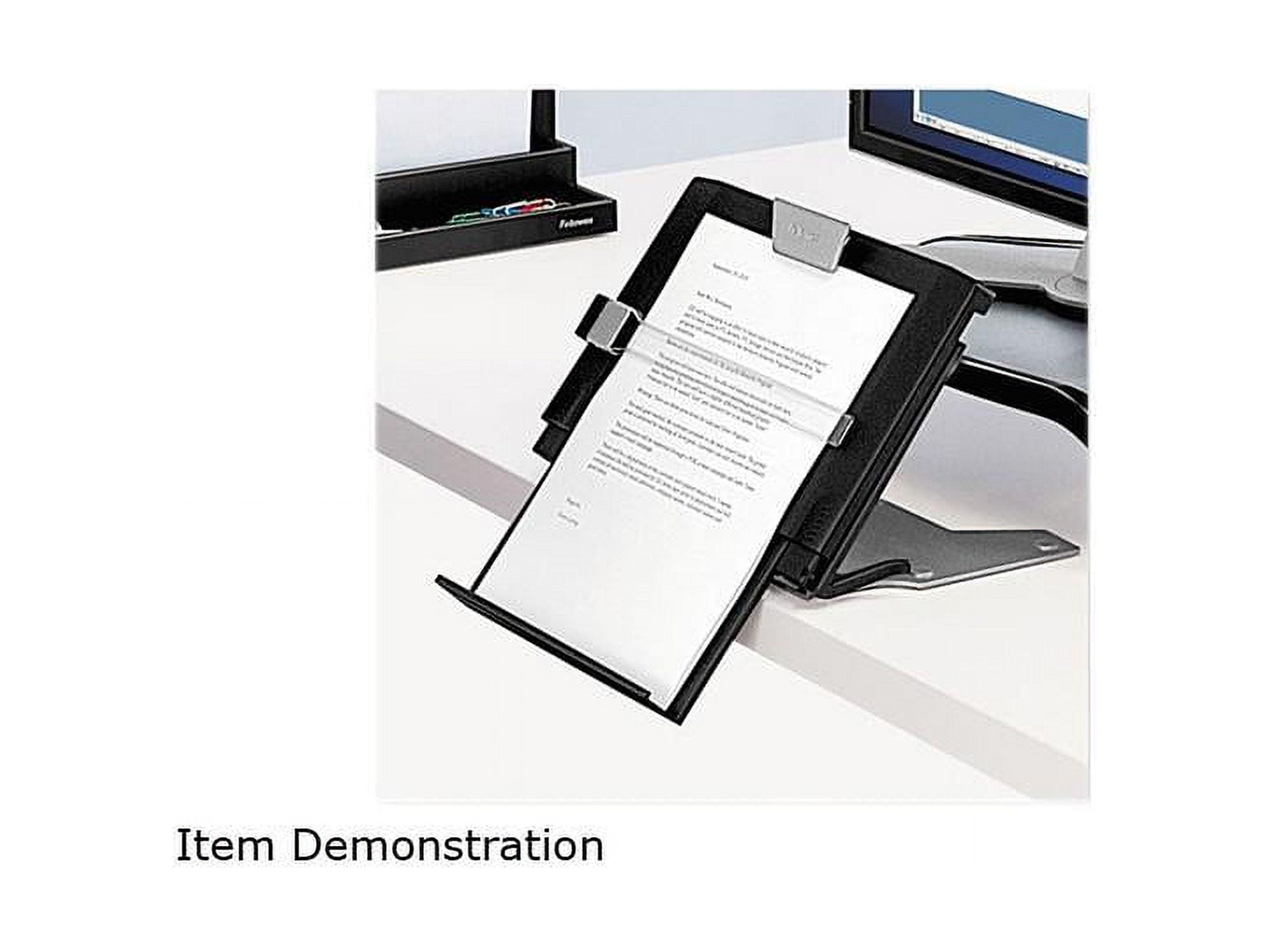 Fellowes Professional Series Document Holder, 12w x 8d x 17 1/4h, Slate
