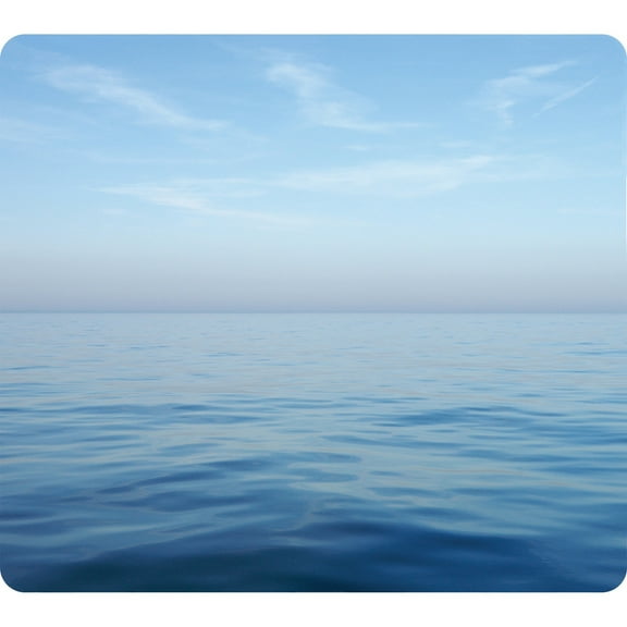 Fellowes Recycled Mouse Pad, Blue Ocean