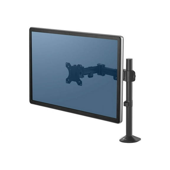 Fellowes Reflex Single Adjustable Monitor Arm Up to 32" Black (8502501)