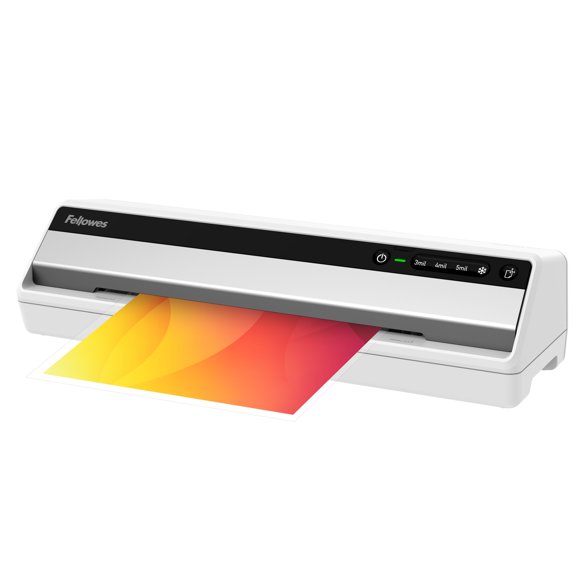 Open Box Fellowes Saturn 125 Laminator with Pouch Starter Kit