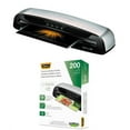 Fellowes Saturn 3i 125 Laminator with 200 LetterSize 5mil Laminating