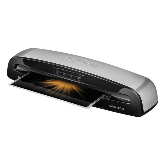 Fellowes Saturn 3i 125 Paper Laminator with Starter Kit
