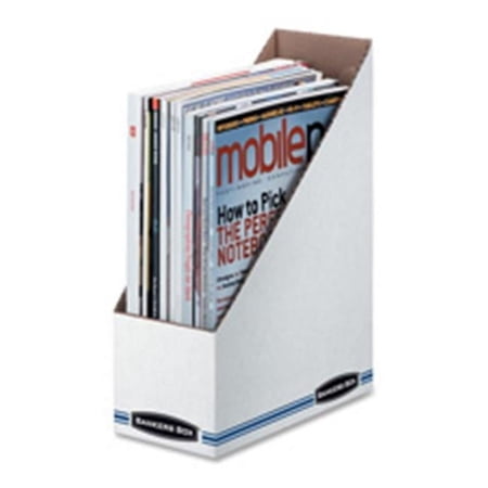 Fellowes Standard Magazine Storage File-3.88 in. x 9.25 in. x 11.75 in.-WE-BE