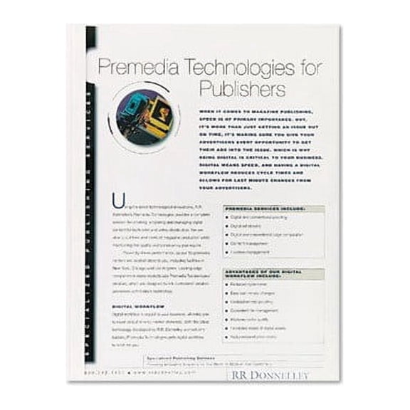 Fellowes Thermal Binding System Covers,