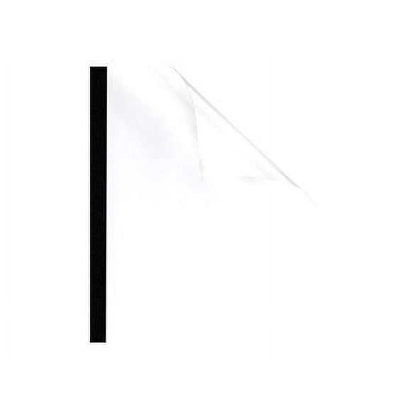 Fellowes clear/blk thrml 10pk 1/2" bind covers