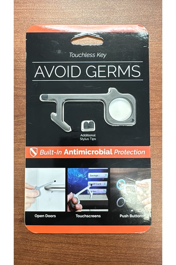 Fellowes Touchless Key Avoid Germs | Color: Grey