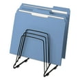 thumbnail image 1 of Fellowes Workstation Step File 5 Compartments Letter Size Top/Side File & Paper Sorter, Black, 1 of 3