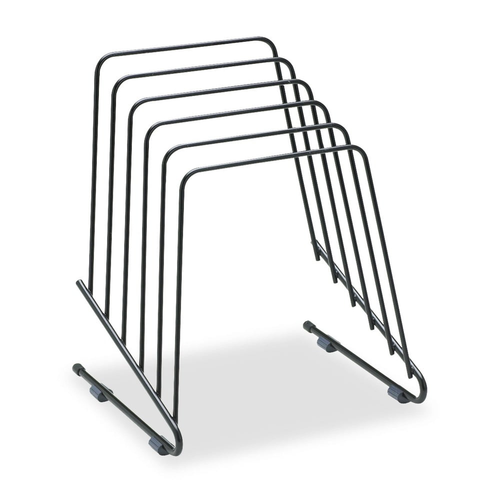 Black Metal Wire 5-Section Document Sorter
