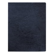 Fellowes Classic Grain Texture Binding System Covers, 11-1/4 x 8-3/4, Navy, 200/Pack -FEL52136