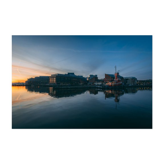 Fells Waterfront 01 - Baltimore Maryland Photography Unframed Wall Art Print 8 x 12 inches